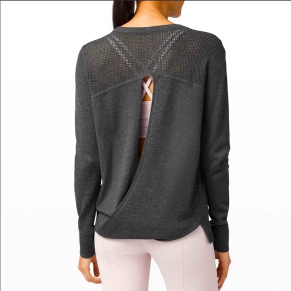 NWT Lululemon back to back LS sweater SIZE 4 - Picture 8 of 8